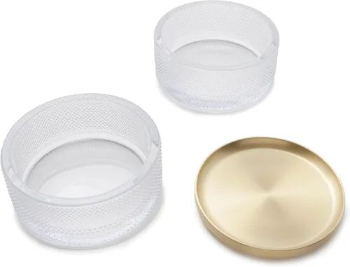 Miniatura 9 de Umbra Tesora - Joyero de dos niveles con tapa extraíble, organizador de joyas