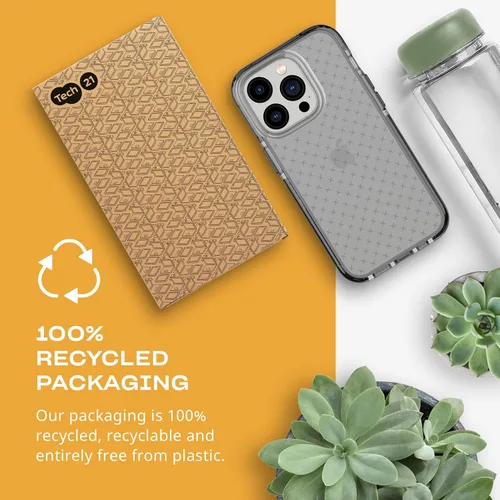 Miniatura 6 de Tech21 iPhone 14 Pro Evo Check – Funda protectora delgada y absorbente de golpes con protección FlexShock Multi-Drop de 16 pies y botones