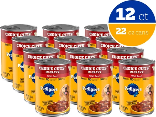 Miniatura 2 de Alimento húmedo para perros adultos Pedigree, trocittos de carne con salsa
