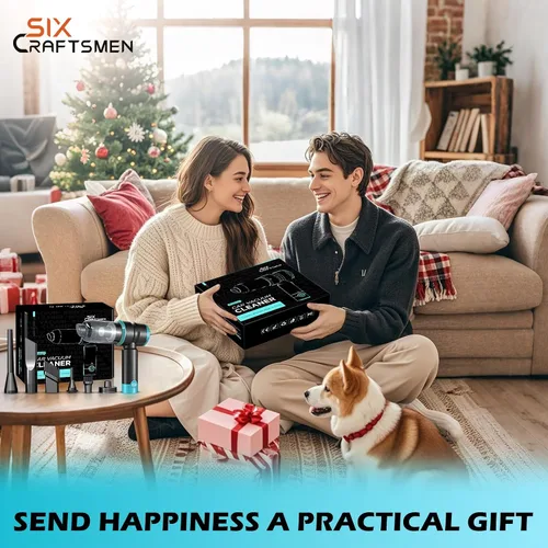 Miniatura 8 de Aspiradora de mano para coche con potencia de 15000PA, aspiradora inalámbrica pequeña y potente 4 en 1 y quitamanchas con batería de 2000mAh
