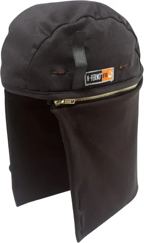 N-Ferno 6885 - Forro de invierno para casco duro, clasificación FR, uso versátil, negro, 12.5 x 0.8 x 13.5 pulgadas