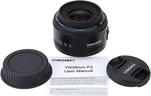 Miniatura 4 de YONGNUO Lente de cámara YN35mm F2 lente 1:2 AF / MF ángulo fijo /lente principal de enfoque automático para Canon EF cámara de montaje EOS