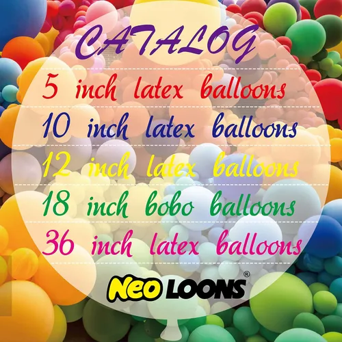 Miniatura 7 de Neo LOONS® 100 globos de látex de 5 pulgadas, color rubor pastel, ideales para niños, cumpleaños de adultos, bodas, recepciones, baby showers