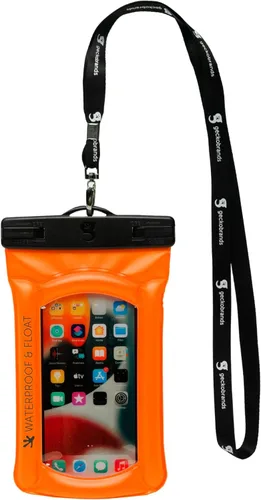 Miniatura 11 de geckobrands Bolsa seca flotante para teléfono, bolsa impermeable y flotante, se adapta a la mayoría de los modelos de iPhone y Samsung Galaxy Verde