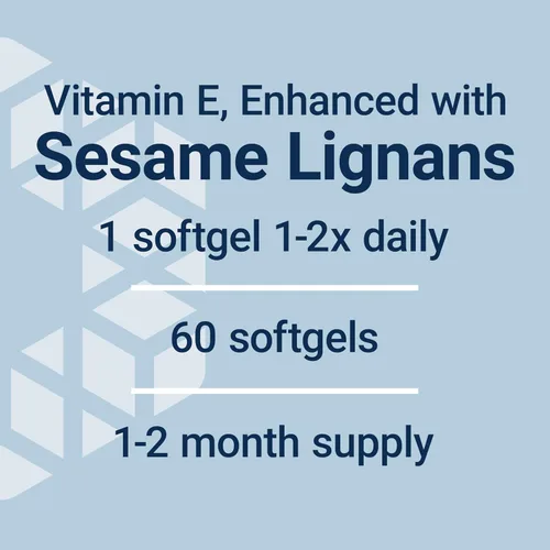 Miniatura 5 de Life Extension Gamma E Tocoferoles mixtos, envejecimiento saludable, suplemento de vitamina E, mejorado con lignanos de sésamo, sin gluten, sin OMG
