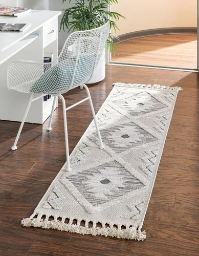 Miniatura 12 de Unique Loom Arlo Collection - Alfombra Kai (rectangular 2' 0" x 3' 0", beige arenoso/gris)
