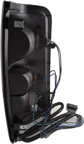 Miniatura 3 de HEADLIGHTSDEPOT Luz trasera compatible con Chevrolet Silverado 1500 HD 2500 3500 rueda trasera individual solo incluye luz trasera izquierda