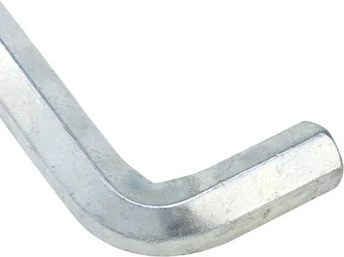 Miniatura 5 de MY MIRONEY Llave hexagonal métrica de 0.669 in Llave hexagonal de plata en forma de L Llave hexagonal Herramienta de reparación Plateado