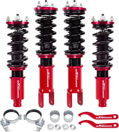maXpeedingrods Coilovers para Honda Civic 1988-2000, para Honda CRX 1988-1991, para Honda CR-X del Sol 1992-1995, para Acura Integra 1994-2001, Kit