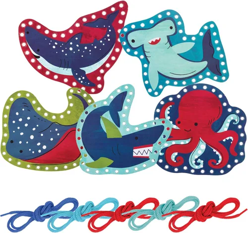 Miniatura 8 de Stephen Joseph Tarjetas con cordones, Dino