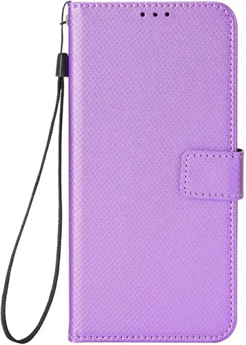 Miniatura 8 de Funda de cuero tipo cartera para Blackview A53 para Blackview A53, funda de piel sintética antideslizante, con tapa para Blackview A53 Negro