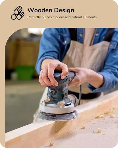 Miniatura 2 de EDISHINE Lámpara de pie de esquina de madera LED, lámpara de pie moderna regulable con control remoto, lámparas de pie minimalistas para sala