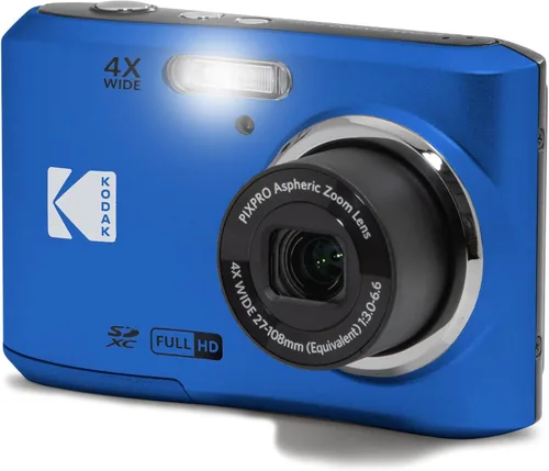 Miniatura 2 de KODAK PIXPRO FZ45-BK - Cámara digital de 16 MP con zoom óptico 4X, gran angular de 27 mm, video Full HD 1080P, pantalla LCD de 2.7" para vlogging