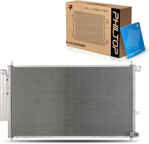 Miniatura 28 de PHILTOP Condensador de aire acondicionado para Ford Explorer 2002-2005, Mercury Mountaineer 2002-2005, Reemplazar # 3056, 1L2Z17912AA, 6L2Z19712AA