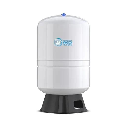 Miniatura 8 de Tanque de almacenamiento de agua a presión - Tanque de agua de ósmosis inversa con conexiones de acero inoxidable y válvula de bola - Sistema
