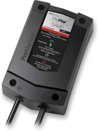 ProMariner 31505 ProMar1 DS Generation 3 Cargador de batería digital - 5 Amp, negro