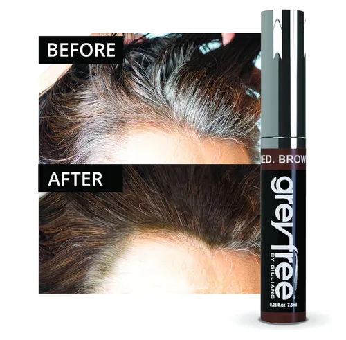 Miniatura 6 de Máscara temporal para retocar las raíces del cabello, cobertura instantánea para ocultar las raíces canas, líneas del cabello, cejas, bigote