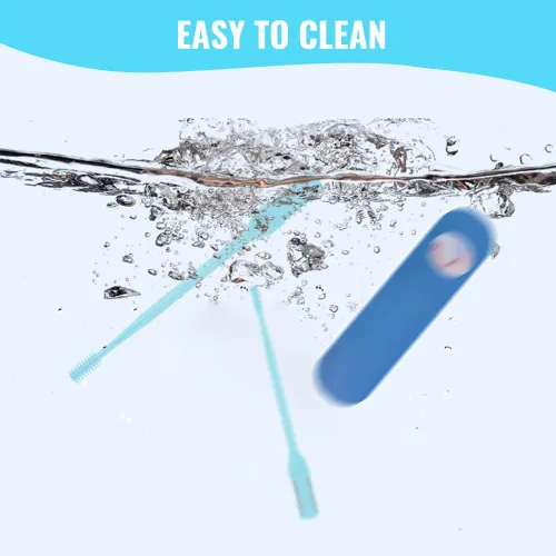 Miniatura 5 de Recortador de Vello Nasal 2 en 1, Cuchillo de Vello Nasal de Doble Cara Mejorado, Cortador de Vello Nasal Manual para Mujeres y Hombres (Crema, 3)