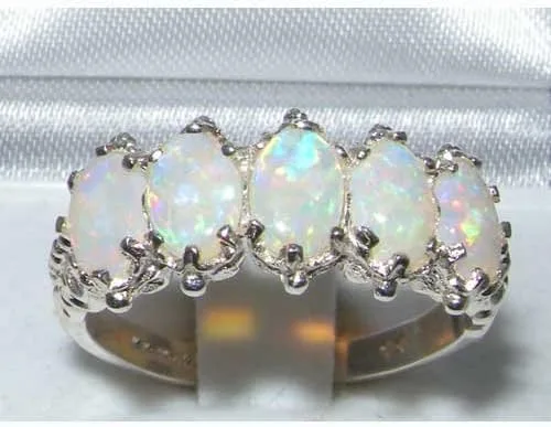 Miniatura 2 de Anillo de eternidad para mujer de plata de ley 925.