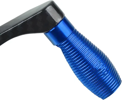 Miniatura 8 de Paramanos Manillar de fibra de carbono Palancas de embrague de freno Protector Protector de aluminio para Yamaha XT660 XT 660 2000 2001 2002-2021