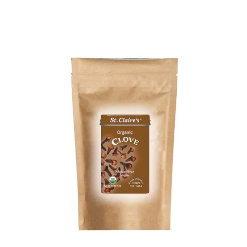 Miniatura 8 de Pastillas Herbales Orgánicas de St. Claire, (Jengibre, lata de 1.5 onzas, paquete de 3) Sin gluten, veganas, sin OMG, a base de plantas, sin