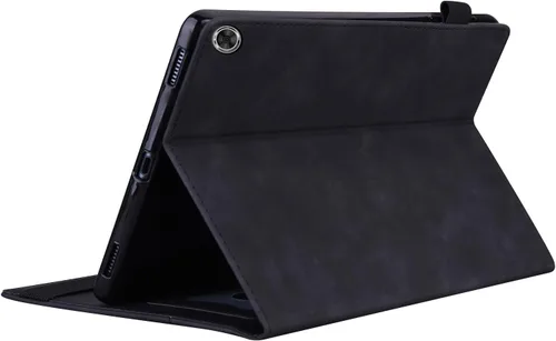 Miniatura 4 de Funda tipo folio para Amazon Fire Max 11 2023 (13ª generación), piel sintética, soporte multiángulo, carcasa trasera de poliuretano termoplástico