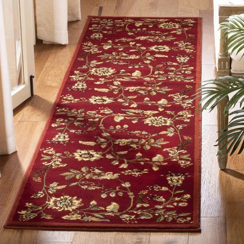Miniatura 29 de SAFAVIEH - Alfombra de acento de la colección Lyndhurst, 3'3" x 5'3", color negro y multi, diseño floral tradicional, no desprende pelusa y de fácil