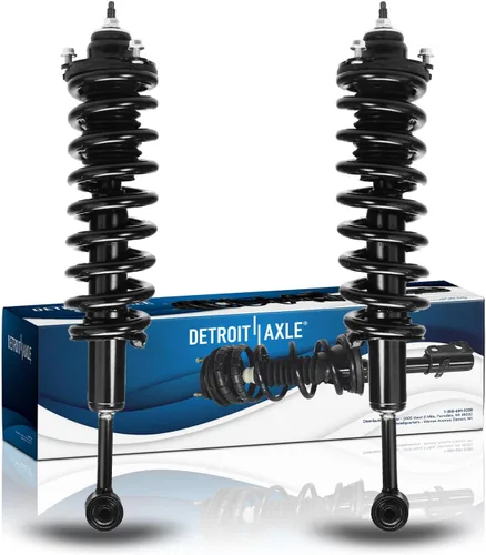 Miniatura 10 de Detroit Axle - 2 puntales delanteros para Chevy Equinox GMC Terrain Saturn Vue Pontiac Torrent Suzuki XL-7 Captiva Sport Struts completos con muelle