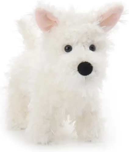 Apricot Lamb Encantadores animales de peluche West Highland para niños, suaves y lindos juguetes de peluche para bebé niña y niño, 7.9 pulgadas