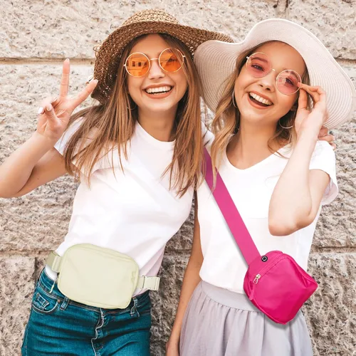 Miniatura 6 de LLYWCM Fanny Packs for Women Men - Belt Bag - Fanny Pack Crossbody Bags for Women - Running Fanny Pack with Adjustable Strap, Cross Body Fanny Pack