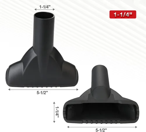 Miniatura 4 de Shop-Vac Kit de boquillas de 3 piezas, diámetro de 1-1/4 pulgadas para uso húmedo y seco, incluye gulper, hendidura y herramienta de piso