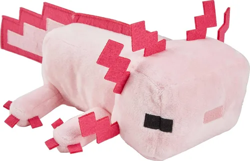 Mattel Minecraft - Muñecos de peluche blandos de personajes básicos, juguetes coleccionables inspirados en videojuegos para niños y fanáticos a