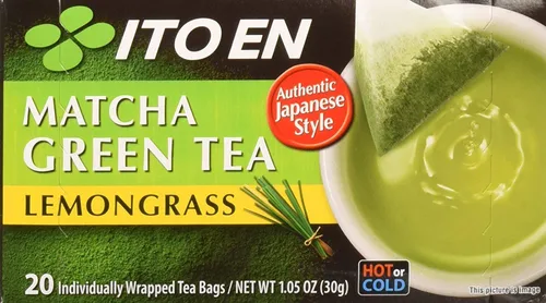 Miniatura 3 de Bolsa de té verde Matcha Itoen, jengibre, 1.06 oz