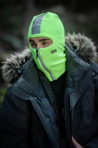 Miniatura 25 de Pasamontañas reflectante de seguridad con gorro de cremallera ajustable