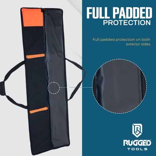 Miniatura 2 de Bolsa de riel guía de Rugged Tools - Bolsa protectora para rieles guía de sierra de hasta 59