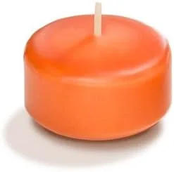 Miniatura 55 de yummi Caja de 18 velas flotantes color rojo rubí de 3 pulgadas