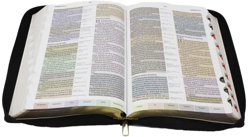 Miniatura 4 de Biblia de Estudio Arco Iris Reina Valera 1960 con Cierre e Indice en Español Imitation Leather – 1 Diciembre 2020