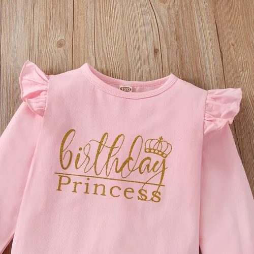 Miniatura 3 de Toddler Kids Baby Girls Birthday Princess Outfits Dress Vest Tank Top Dot Mesh Tutu Skirt