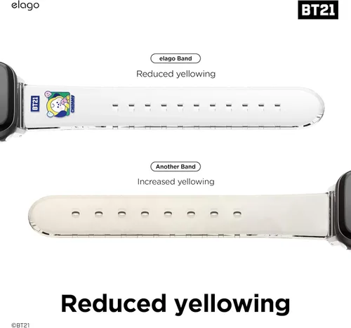 Miniatura 3 de elago Correa BT21 compatible con Apple Watch Series ULTRA/SE/9/8/7/6/SE/5/4/3/2/1 [producto oficial]