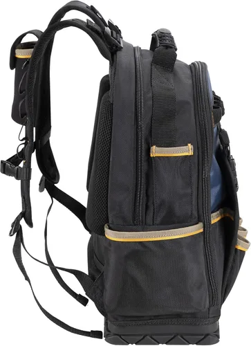 Miniatura 7 de CLC Work Gear PB1133 Mochila de herramientas de 38 bolsillos con base moldeada, negro/azul