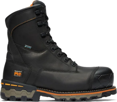 Miniatura 8 de Timberland PRO Boondock - Botas industriales impermeables para hombre, de 8 pulgadas, resistentes a pinchazos