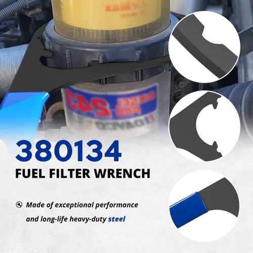 Miniatura 4 de Llave de metal para filtro de combustible de 6 pulgadas de colar/tapa de ventilación 380134 382, repuesto para Davco, para Fuel Pro 382, 380