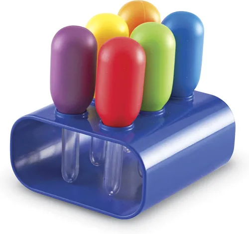 Miniatura 4 de Learning Resources goteros jumbo - experimentos científicos para niños, juguetes sensoriales para mesa de agua, herramientas para niños pequeños