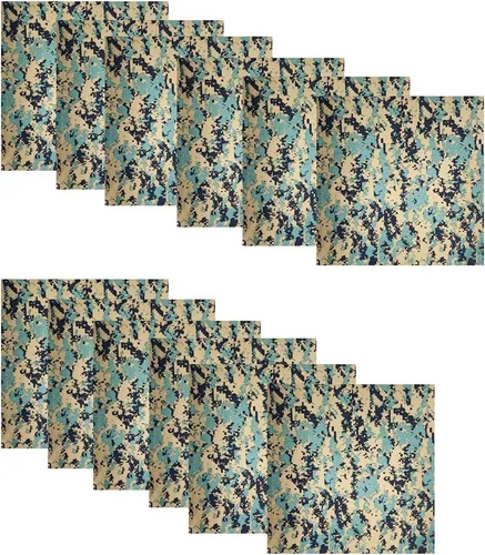 Miniatura 5 de Paquete de 12 polainas para el cuello, bufanda, máscara facial, bandanas para hombres y mujeres, máscara facial, pasamontañas, diademas