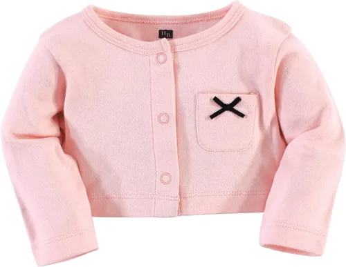 Miniatura 5 de Hudson Baby - Conjunto de vestido y cárdigan de algodón para bebé niña