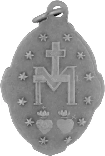 Miniatura 2 de Medalla tradicional católica de San (Medalla Milagrosa), Metal