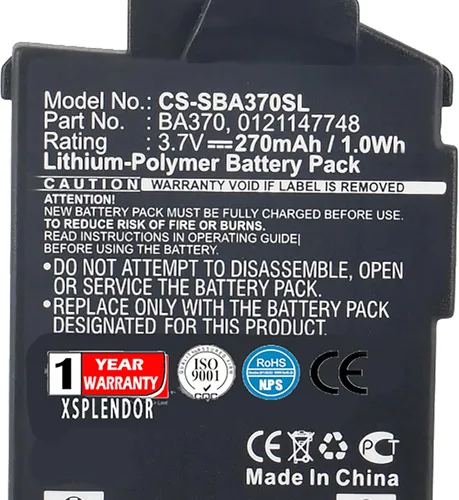 XPS - Batería de repuesto para SENNHEISER 450 TRAVEL 550 Travel MM 400 MM 400-X MM 450 MM 450-X MM 500-X MM 550 MM-550-X PCX 360 BT PX 210 BT PX 310