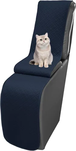 Miniatura 90 de Fundas de terciopelo 10% impermeables para sofá modular reclinable en forma de L, 1 pieza, fundas acolchadas para sofá reclinable esquinero, juego