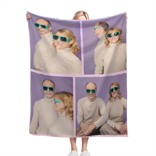 Miniatura 34 de Manta personalizada con texto fotográfico, manta de imagen personalizada para bebé, madre, padre, adultos, amigos, amantes, regalo personalizado
