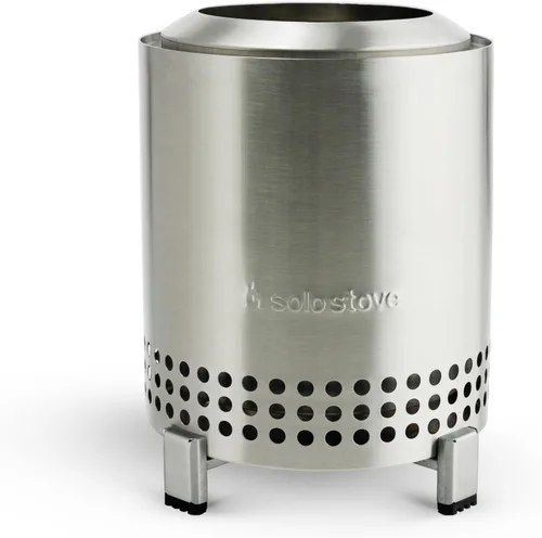 Miniatura 24 de Solo Stove Mesa, Hoguera de Mesa de 5.1 Pulgadas con Soporte - Hoguera de Acero Inoxidable Sin Humo para Acampar, al Aire Libre y Patio - Hoguera